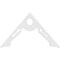 Ekena Millwork Pitch Cena Architectural Grade PVC Gable Pediment, 36"W x 21"H x 1"P (14/12) GPP036X021X100CEN - alternate 3
